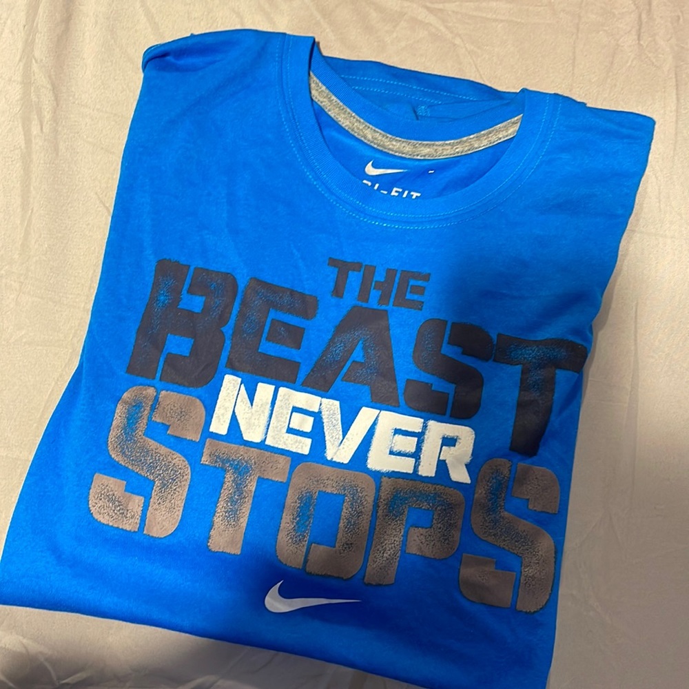 the Beast never stops tee